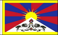 Tibet Table Flags